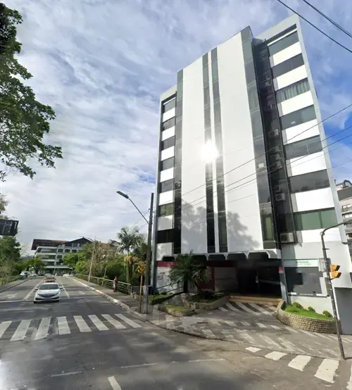 Prédio do escritório na Av. Martin Luther, em Blumenau